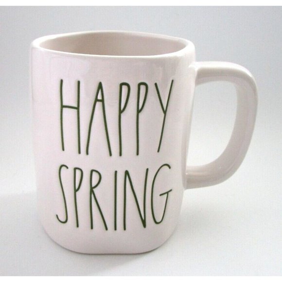 Rae Dunn Other - RAE DUNN Artisan Collection "HAPPY SPRING" Mug Coffee Tea Cup - 16 oz by Magenta